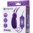 Виброяйцо A-Toys Vibrating Egg Bunny, фиолетовое - Фото №3