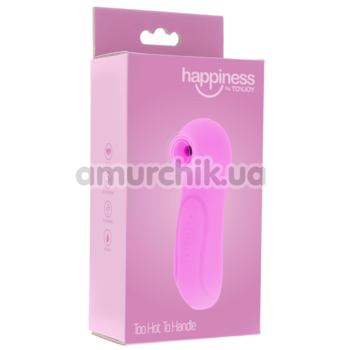 Симулятор орального сексу для жінок Toy Joy Happiness Too Hot To Handle, рожевий