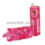 Клиторальный вибратор Pink Lick Vibrating, розовый - Фото №1