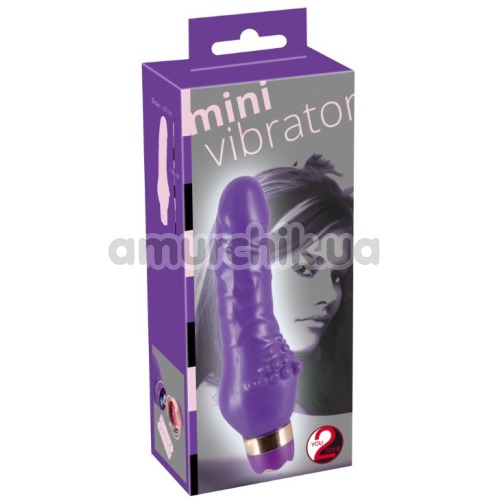 Вибратор Mini Vibrator Purple, фиолетовый