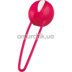 Вагинальный шарик Fun Factory Smartball Uno, красно-белый - Фото №1