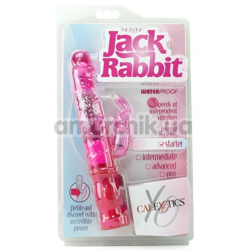 Вибратор Petite Jack Rabbit, розовый