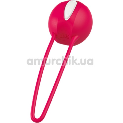 Вагінальна кулька Fun Factory Smartball Uno, червоно-біла - Фото №1