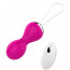 Вагінальні кульки з вібрацією Boss Remote Control Tighten Vibrating Egg, темно-рожеві - Фото №1