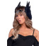 Повязка на голову с крыльями Leg Avenue Feather Headband, черная - Фото №1