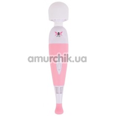 Универсальный массажер Pixey Turbo, бело-розовый - Фото №1