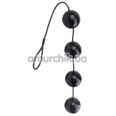 Анальные шарики Rubicon Extra Large, черные - Фото №1