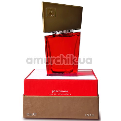 Парфуми з феромонами Shiatsu Pheromone Fragrance Women Red для жінок, 50 мл