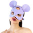 Маска мышки Art of Sex Mouse Mask, сиреневая - Фото №2