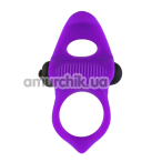 Виброкольцо Adrien Lastic Lingus Max, фиолетовое - Фото №1