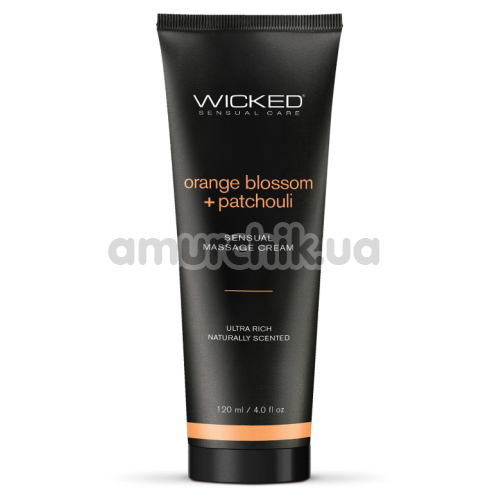 Крем для массажа Wicked Orange Blossom + Patchouli Massage Cream, 120 мл - Фото №1