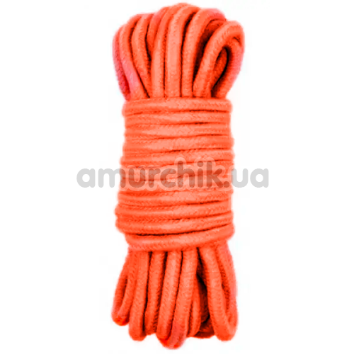 Мотузка для бондажу DS Fetish 5 M, червона - Фото №1