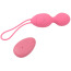 Вагинальные шарики с вибрацией M-Mello Ridged Vibrating Bullet, розовые - Фото №3