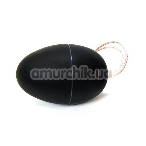 Віброяйце Odeco Floral Egg, чорне