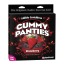 Съедобные женские трусики Edible Crotchless Gummy Panties, клубника - Фото №0