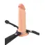 Полый страпон Fantasy X-tensions Elite Hollow Silicone Strap-On 6, телесный - Фото №2