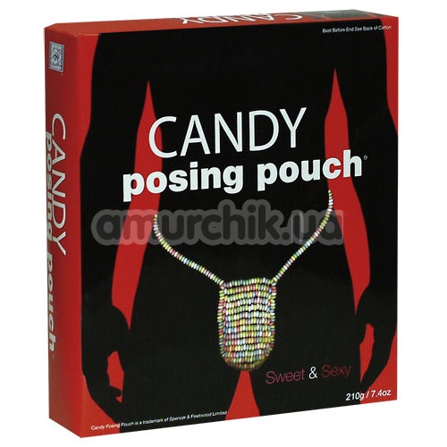 Стринги мужские из цветных конфеток Candy posing pouch - Фото №1