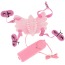 Вибратор-бабочка Butterfly Massager, розовый - Фото №0