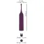 Клиторальный вибратор Spot Vibrator With 2 Tips, фиолетовый - Фото №10