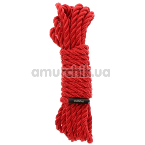 Веревка Taboom Bondage Rope 5 Meter, красная - Фото №1