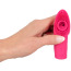 Вибратор на палец Sweet Smile Licking and Pulsating Finger Stimulator, розовый - Фото №7