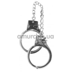 Наручники Taboom Silver Plated BDSM Handcuffs, серебристые - Фото №1