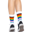 Носки Leg Avenue Pride Rainbow, белые - Фото №3