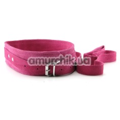 Ошейник с поводком Pink Leash and Collar - Фото №1