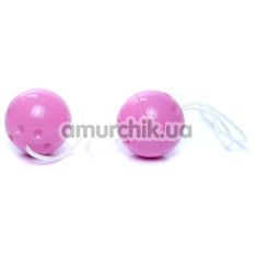 Вагінальні кульки Boss Series Duo Balls, фіолетові - Фото №1