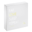 Набір Bijoux Indiscrets Eat Love Sleep Repeat Intimacy Kit, білий - Фото №6