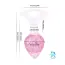 Анальная пробка Liebe Seele Crystal Heart-Shaped Anal Plug Medium, розовая - Фото №3