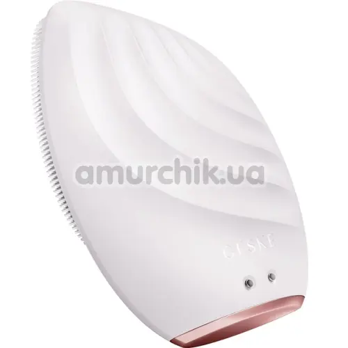 Ультразвуковая щетка для лица Geske Sonic Facial Brush 5 in 1, кремовая