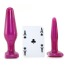 Набор анальных пробок Radiant Gems Anal Trainer Kit 2 шт, розовый - Фото №5