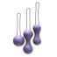 Набір вагінальних кульок Je Joue Ami, фіолетовий - Фото №3