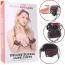 Фіксатори для рук Whipsmart Heartbreaker Deluxe Buckle Love Cuffs, чорно-червоні - Фото №10