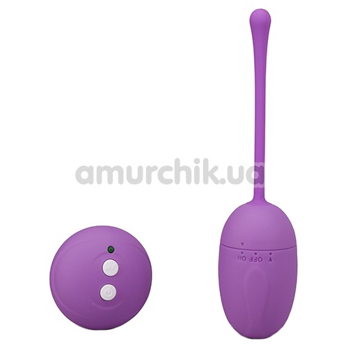 Виброшарик Ultra Seven Remote Control Egg, фиолетовый - Фото №1
