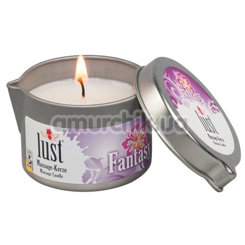 Свеча для массажа Lust Fantasy - цветочный аромат, 50 мл - Фото №1