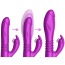 Вібратор з поштовхами і збільшенням Boss Series 00023, фіолетовий - Фото №9