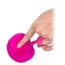 Анальная пробка с розовым хвостиком Colorful Joy Bunny Tail Plug - Фото №3