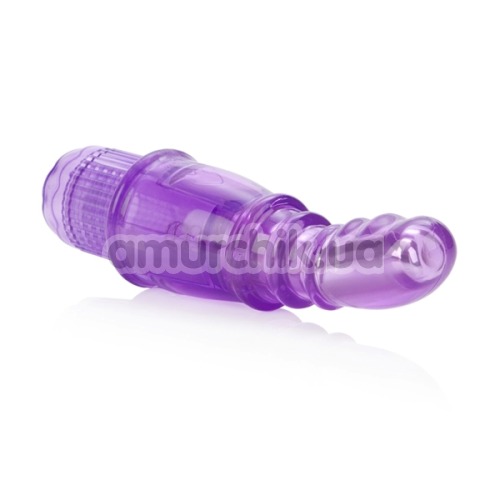 Вібратор Basic Essentials Ridged Softee, фіолетовий