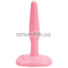 Анальна пробка Classic Butt Plug маленька, рожева - Фото №1