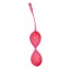 Вагинальные шарики Smile Loveballs Sporty Neon, розовые - Фото №0