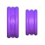 Набор эрекционных колец Fantasy C-Ringz Max-Width Silicone Rings, фиолетовый - Фото №4