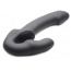 Безременевий страпон з вібрацією Strap U Evoke Super Charged, чорний - Фото №4