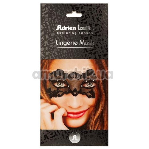 Маска Adrien Lastic Lingerie Mask, чорна
