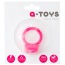 Виброкольцо A-Toys Cock Ring 769005, розовое - Фото №3