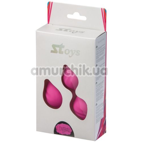 Вагинальные шарики SToys Loveball Set, розовые