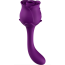 Симулятор орального секса для женщин с вибрацией Boss Series Rose, фиолетовый - Фото №2