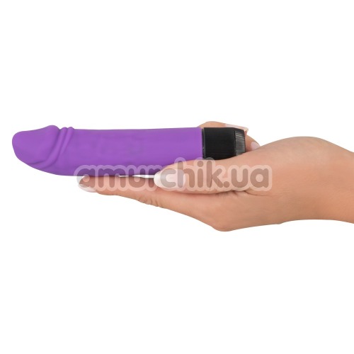 Вібратор Realistic Lover Silicone, фіолетовий