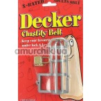 Клетка для пениса Decker Chastity Belt - Фото №1
